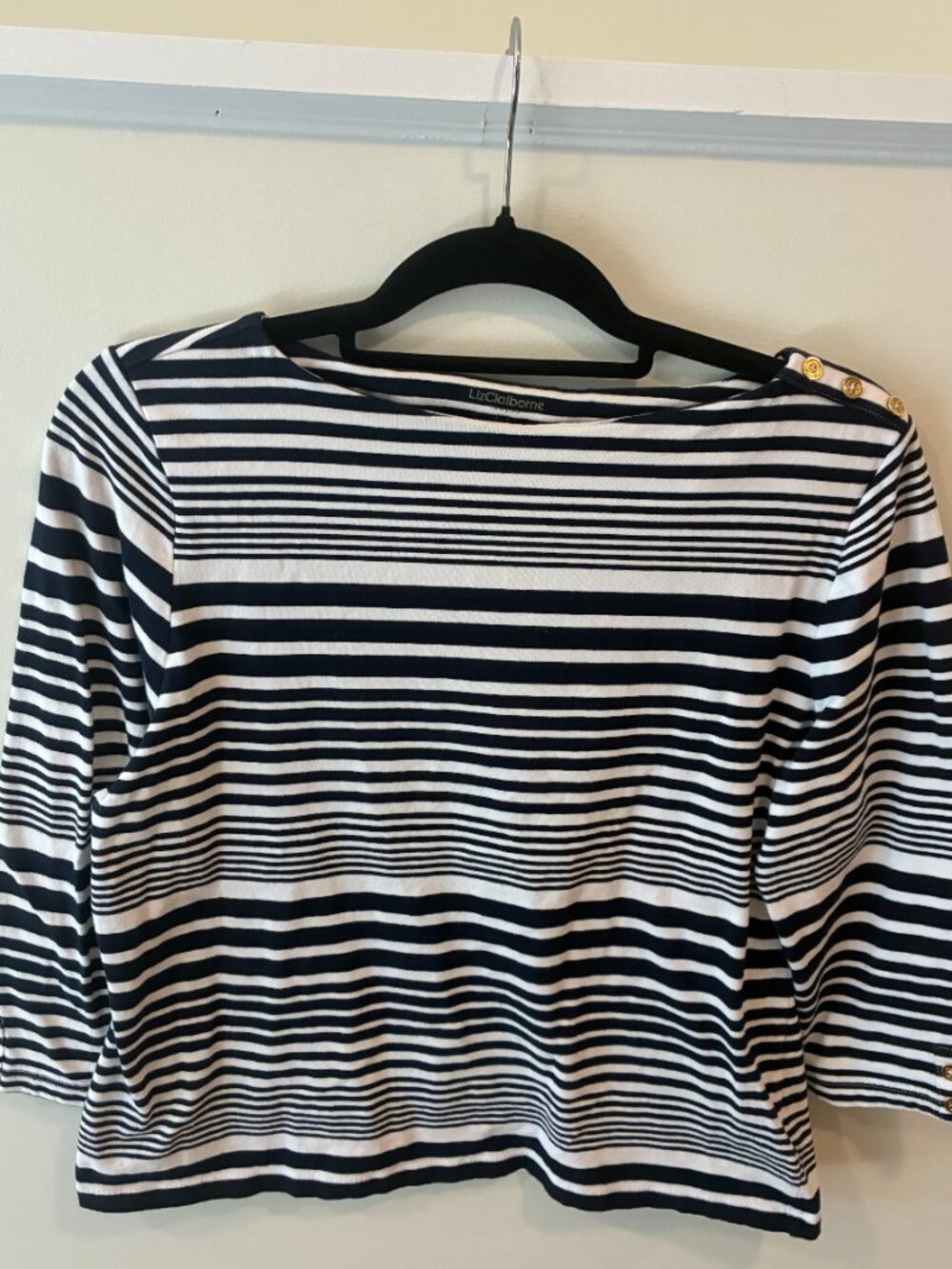 Liz Claiborne Striped Blouse